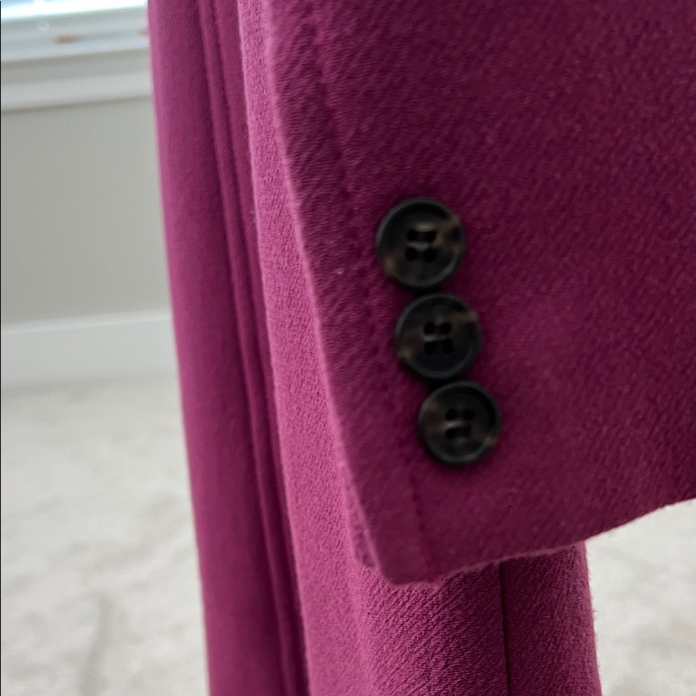 J. Crew Classic lady day coat in Italian double-cloth wool with Thinsulate® Sz 2 - Picture 6 of 9